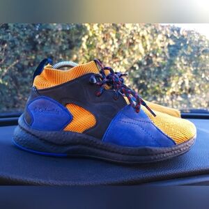 Columbia Women's 8.5 Men's 7 Blue and Orange Sneakers